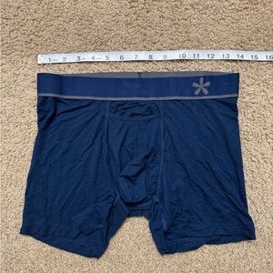 Manmade Navy Boxer Briefs